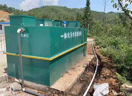 舍得环保一体化生活污水处理设备厌氧生物处理过程